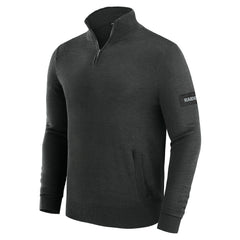 Las Vegas Raiders J. Palmer Franchise Quarter-Zip Sweater Black | NFL