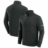 New York Jets J. Palmer Franchise Quarter-Zip Sweater Black | NFL