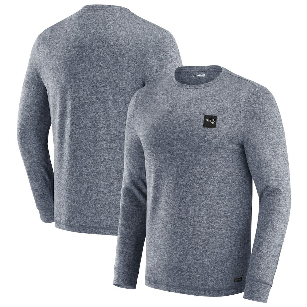 New England Patriots J. Palmer Four Down Long Sleeve T-Shirt Navy | NFL