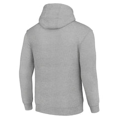 Baltimore Ravens Starter 80s Retro Pullover Hoodie Heather Gray | NFL