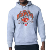 Cleveland Browns Starter 80s Retro Pullover Hoodie Heather Gray | NFL