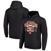 Miami Dolphins Starter 80s Retro Pullover Hoodie Black | NFL