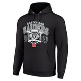 Las Vegas Raiders Starter 80s Retro Pullover Hoodie Black | NFL