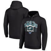 Philadelphia Eagles Starter 80s Retro Pullover Hoodie Black | NFL