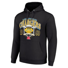 Los Angeles Chargers Starter 80s Retro Pullover Hoodie Black | NFL