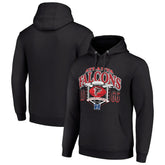 Atlanta Falcons Starter 80s Retro Pullover Hoodie Black | NFL