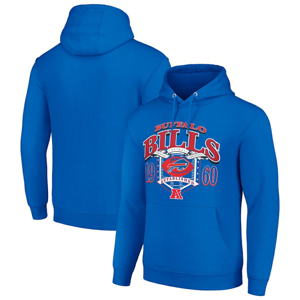 Buffalo Bills Starter 80s Retro Pullover Hoodie Royal | NFL