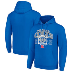 Indianapolis Colts Starter 80s Retro Pullover Hoodie Royal | NFL