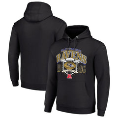 Baltimore Ravens Starter 80s Retro Pullover Hoodie Black | NFL
