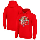 San Francisco 49ers Starter 80s Retro Pullover Hoodie Scarlet | NFL