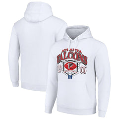Atlanta Falcons Starter 80s Retro Pullover Hoodie White | NFL