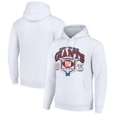 New York Giants Starter 80s Retro Pullover Hoodie White | NFL