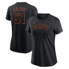 Jung Hoo Lee San Francisco Giants Nike Women's Cooperstown Collection Fuse Name & Number T-Shirt - MLB