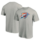 Oklahoma City Thunder Primary Logo T-Shirt Heather Gray - NBA