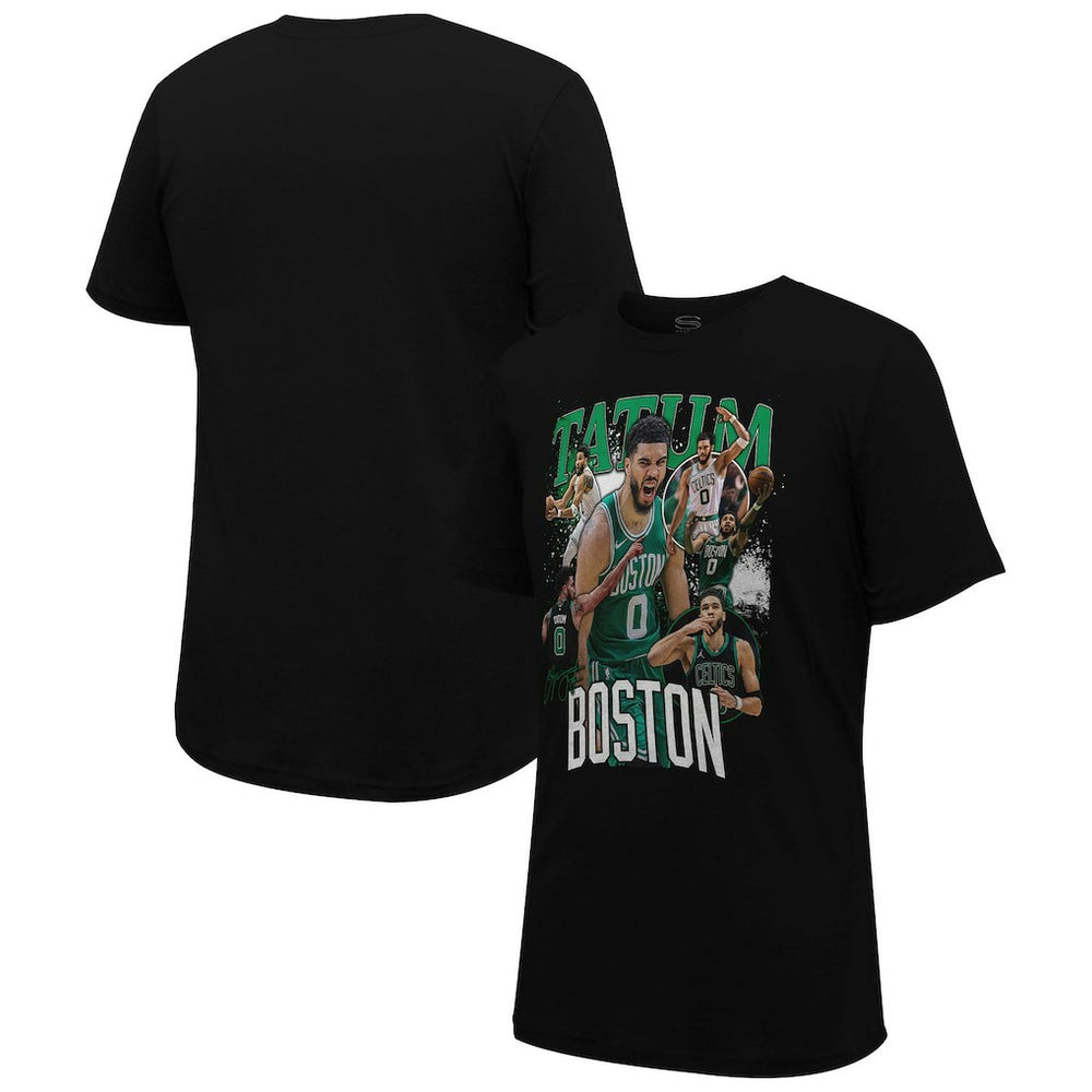 Jayson Tatum Boston Celtics Stadium Essentials Unisex Player Crossroads T-Shirt Black - NBA