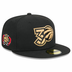 Toronto Raptors 2024/25 City Edition Alternate 59FIFTY Fitted Hat Black - NBA