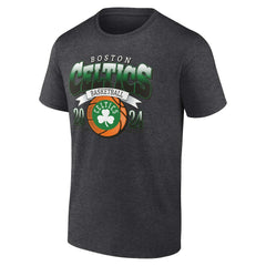 Boston Celtics Fast Break Finisher T-Shirt Charcoal - NBA