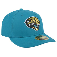 Jacksonville Jaguars New Era Throwback Logo Omaha Low Profile 59FIFTY Fitted Hat Teal | NFL