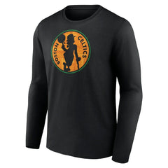 Boston Celtics Hardwood Long Sleeve T-Shirt Black - NBA