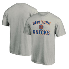 New York Knicks Victory Arch T-Shirt Heather Gray - NBA