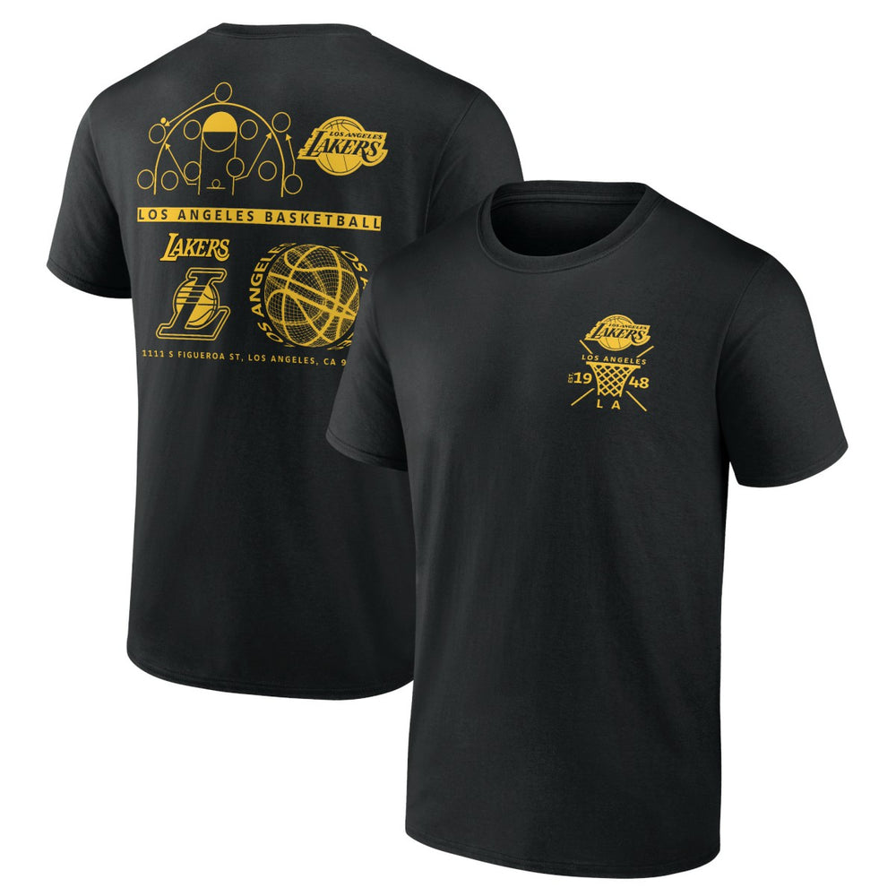 Los Angeles Lakers Street Collective T-Shirt Black - NBA