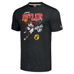 Jimmy Butler III Miami Heat Homage Comic Book Player Tri-Blend T-Shirt Black - NBA