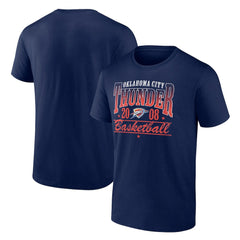 Oklahoma City Thunder Give And Go Play T-Shirt Navy - NBA