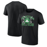 Boston Celtics Shattered T-Shirt Black - NBA