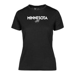 Minnesota Wild Levelwear Women's Maddox City Capsule T-Shirt - Black - NHL
