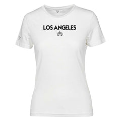 Los Angeles Kings Levelwear Women's Maddox City Capsule T-Shirt - White - NHL