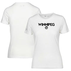 Winnipeg Jets Levelwear Women's Maddox City Capsule T-Shirt - White - NHL