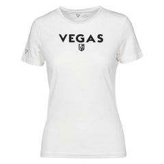 Vegas Golden Knights Levelwear Women's Maddox City Capsule T-Shirt - White - NHL