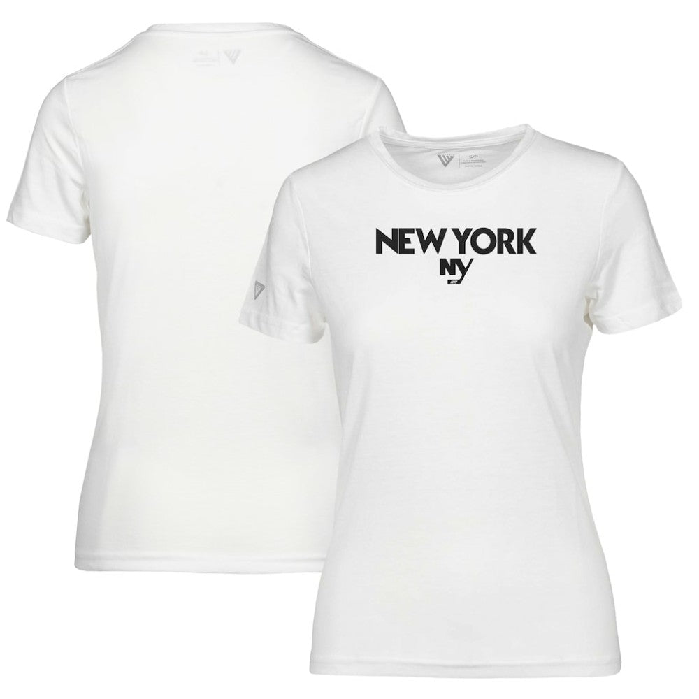 New York Islanders Levelwear Women's Maddox City Capsule T-Shirt - White - NHL