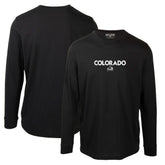 Colorado Avalanche Levelwear Oscar City Capsule Long Sleeve T-Shirt - Black - NHL