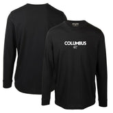 Columbus Blue Jackets Levelwear Oscar City Capsule Long Sleeve T-Shirt - Black - NHL