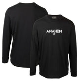 Anaheim Ducks Levelwear Oscar City Capsule Long Sleeve T-Shirt - Black - NHL