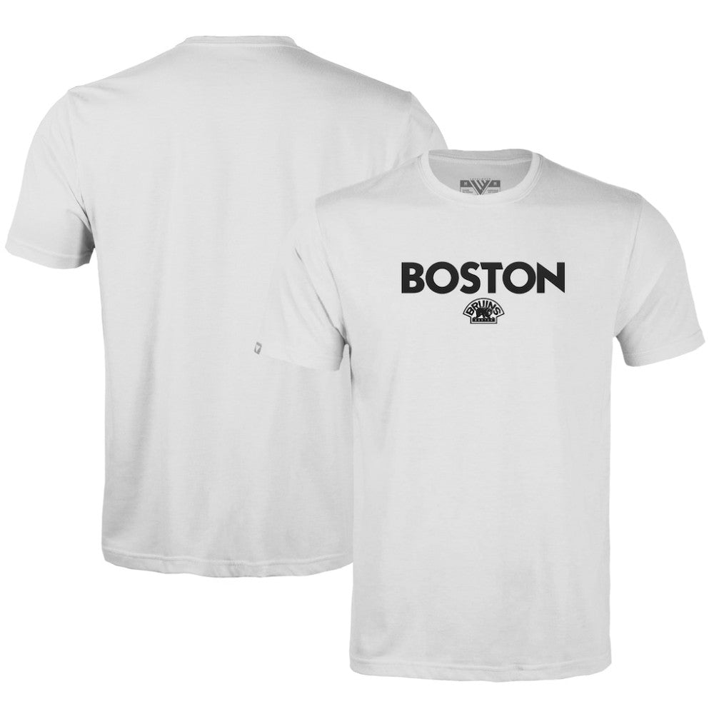 Boston Bruins Levelwear Richmond City Capsule T-Shirt - White - NHL