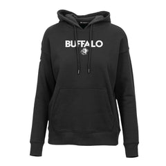 Buffalo Sabres Levelwear Women's Adorn City Capsule Pullover Hoodie - Black - NHL