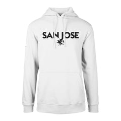 San Jose Sharks Levelwear Podium City Capsule Pullover Hoodie - White - NHL
