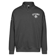 Ottawa Senators Levelwear Murray City Capsule Quarter-Zip Sweatshirt - Black - NHL