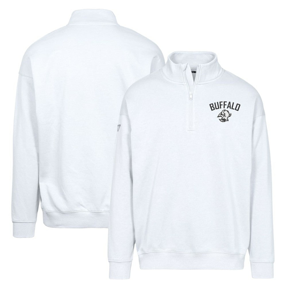 Buffalo Sabres Levelwear Murray City Capsule Quarter-Zip Sweatshirt - White - NHL