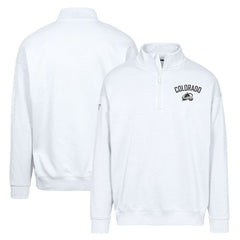 Colorado Avalanche Levelwear Murray City Capsule Quarter-Zip Sweatshirt - White - NHL