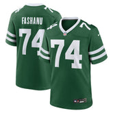 Olu Fashanu New York Jets Player Game Jersey Gotham Green | Nike for Sale