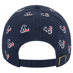 Houston Texans '47 Women's Confetti Clean Up Adjustable Hat Navy | 47 brand