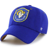 Los Angeles Rams Stoney Clover Lane x '47 Unisex Field Goal Clean Up Adjustable Hat Royal | 47 brand