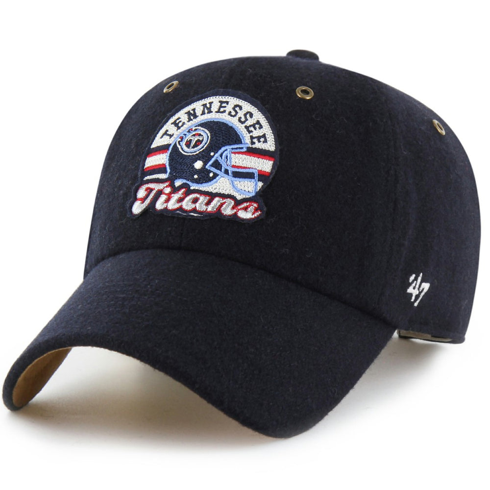 Tennessee Titans Stoney Clover Lane x '47 Unisex Field Goal Clean Up Adjustable Hat Navy | 47 brand