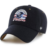 Tennessee Titans Stoney Clover Lane x '47 Unisex Field Goal Clean Up Adjustable Hat Navy | 47 brand