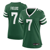 Justin Fields New York Jets Women's Game Jersey Legacy Green | Nike for Sale