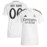 Real Madrid Women's 2024/25 Home Replica Custom Jersey White | Adidas discount