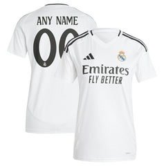 Real Madrid Women's 2024/25 Home Replica Custom Jersey White | Adidas discount